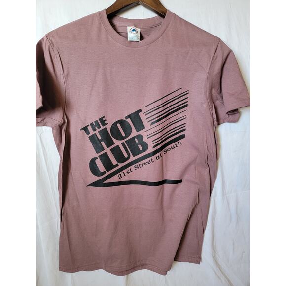 The Hot Club philly punk  t shirt size  medium mauve - Picture 1 of 2